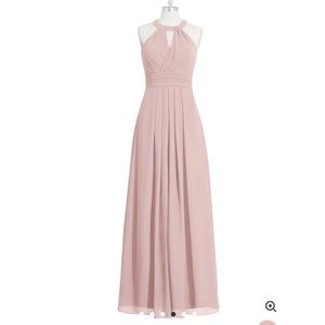 COPY - Azazie “Abbey” Dusty Rose Long Bridesmaid …